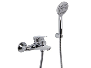 SERIE 4 F3764 - Wall-mounted bathtub mixer with hand shower _ FIMA Carlo Frattini